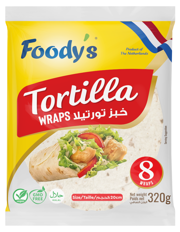 Foodys 20cm Tortilla 320 gr